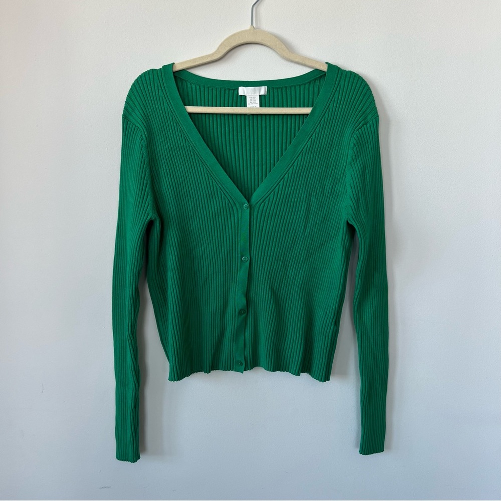 BUTTON UP SWEATER - Picture 2 of 5
